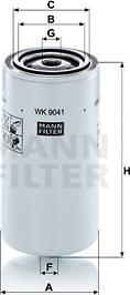 Mann-Filter WK 9041 x - Filtro carburante www.autoricambit.com