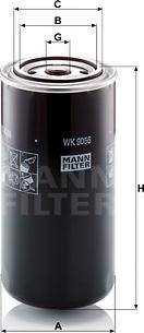 Mann-Filter WK 9056 - Filtro carburante www.autoricambit.com