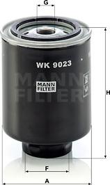 Mann-Filter WK 9023 z - Filtro carburante www.autoricambit.com