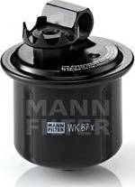 Mann-Filter WK 67 x - Filtro carburante www.autoricambit.com