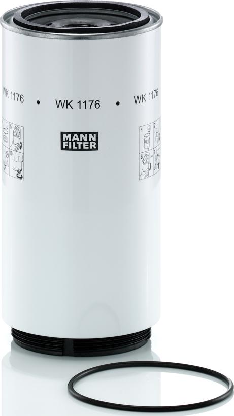 Mann-Filter WK 1176 x - Filtro carburante www.autoricambit.com