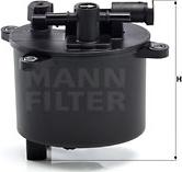 Mann-Filter WK 12 004 - Filtro carburante www.autoricambit.com