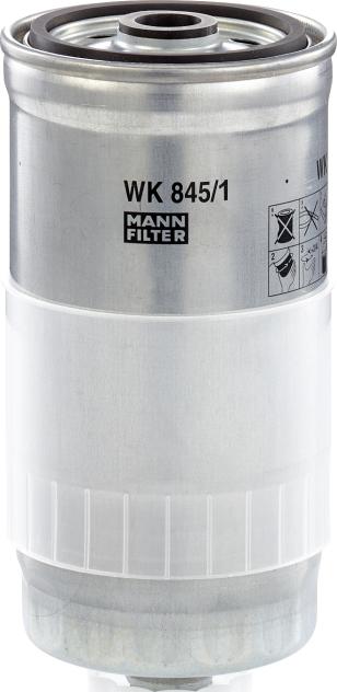 Mann-Filter WK 845/1 - Filtro carburante www.autoricambit.com