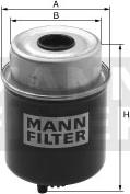 Mann-Filter WK 8103 - Filtro carburante www.autoricambit.com