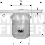 Mann-Filter WK 42/83 - Filtro carburante www.autoricambit.com