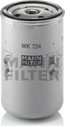 Mann-Filter WK 724 - Filtro carburante www.autoricambit.com