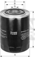 Mann-Filter WP 11 102/1 - Filtro olio www.autoricambit.com