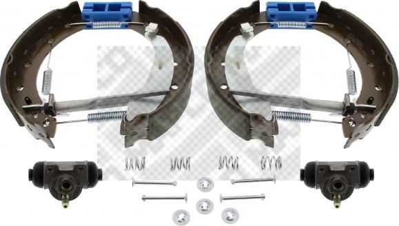 Mapco 9845 - Kit freno, freni a tamburo www.autoricambit.com