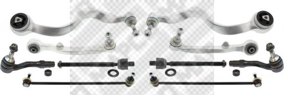 Mapco 53626 - Kit braccio oscillante, Sospensione ruota www.autoricambit.com