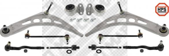 Mapco 53676/2HPS - Kit braccio oscillante, Sospensione ruota www.autoricambit.com