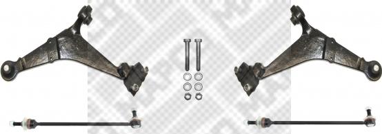 Mapco 53321 - Kit braccio oscillante, Sospensione ruota www.autoricambit.com