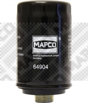 Mapco 64904 - Filtro olio www.autoricambit.com