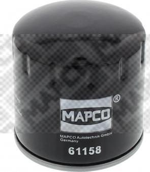 Mapco 61158 - Filtro olio www.autoricambit.com