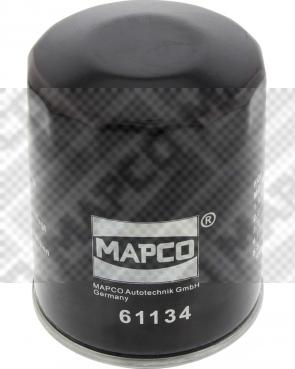 Mapco 61134 - Filtro olio www.autoricambit.com