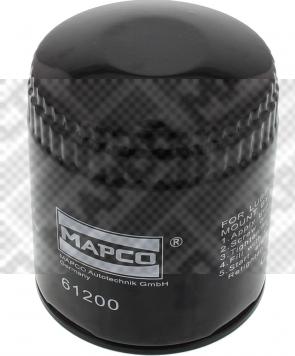 Mapco 61200 - Filtro olio www.autoricambit.com