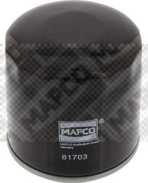 Mapco 61703 - Filtro olio www.autoricambit.com