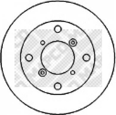 Mapco 15596 - Discofreno www.autoricambit.com