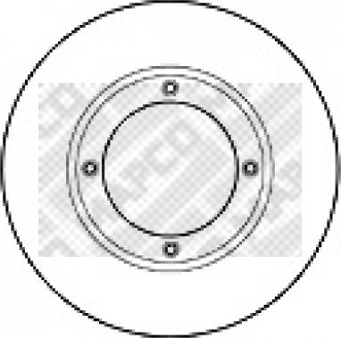 Mapco 15590 - Discofreno www.autoricambit.com