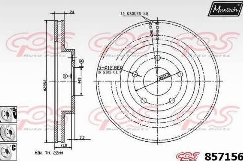 Brembo 09.A113.11 - Discofreno www.autoricambit.com