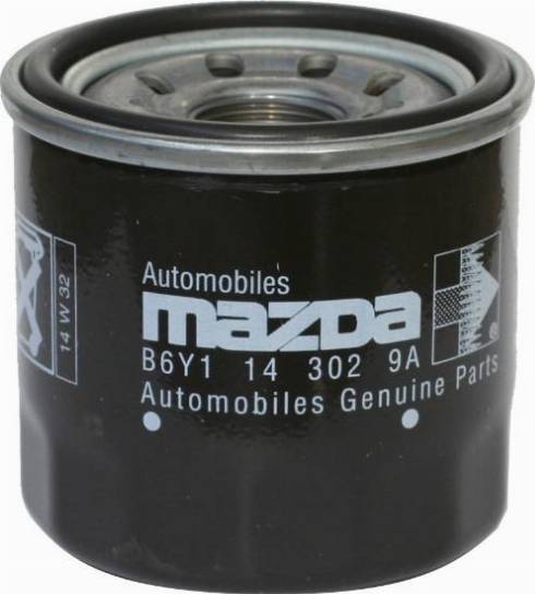 MAZDA B 6Y1-14302-9A - Filtro olio www.autoricambit.com