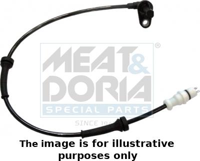 Meat & Doria 90245E - Sensore, N° giri ruota www.autoricambit.com