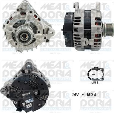 Meat & Doria 5510540G - Alternatore www.autoricambit.com