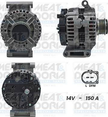 Meat & Doria 5510062G - Alternatore www.autoricambit.com