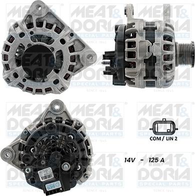 Meat & Doria 55101407G - Alternatore www.autoricambit.com