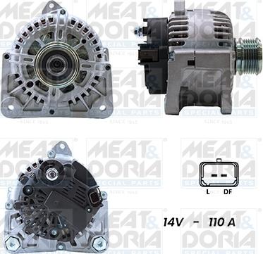 Meat & Doria 55101410G - Alternatore www.autoricambit.com