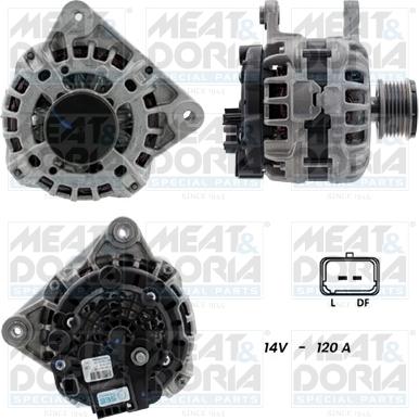 Meat & Doria 55101411G - Alternatore www.autoricambit.com