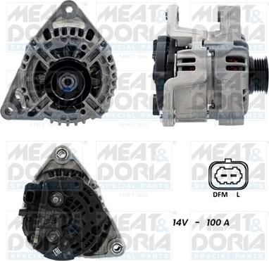 Meat & Doria 5510147G - Alternatore www.autoricambit.com