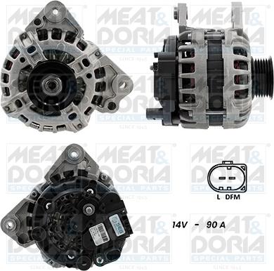 Meat & Doria 55101384G - Alternatore www.autoricambit.com