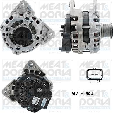 Meat & Doria 5510742G - Alternatore www.autoricambit.com