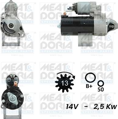 Meat & Doria 5010394G - Motorino d'avviamento www.autoricambit.com