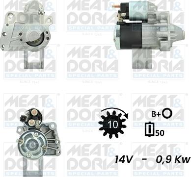 Meat & Doria 5035726G - Motorino d'avviamento www.autoricambit.com