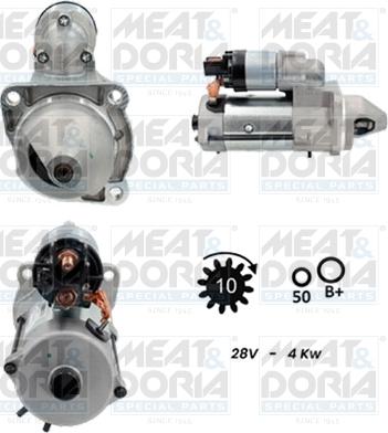 Meat & Doria 5110046G - Motorino d'avviamento www.autoricambit.com