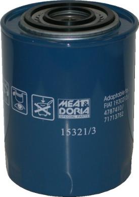 Meat & Doria 15321/3 - Filtro olio www.autoricambit.com