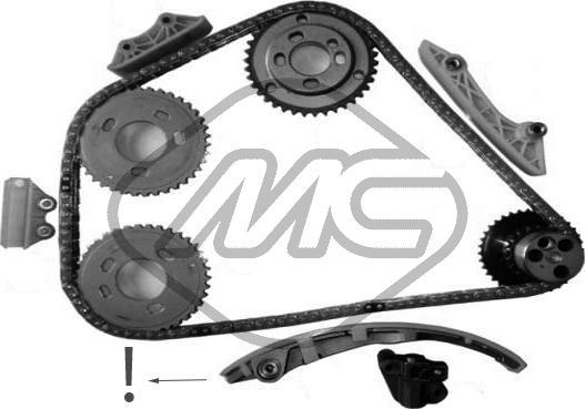 Metalcaucho 58338 - Kit catena distribuzione www.autoricambit.com