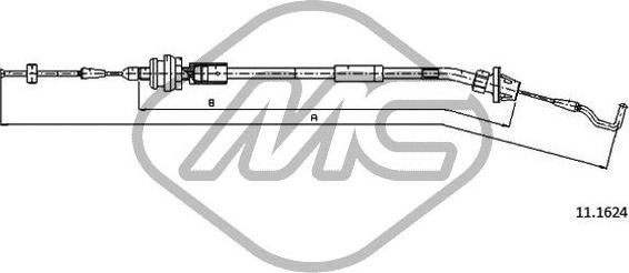 Metalcaucho 80687 - Cavo acceleratore www.autoricambit.com