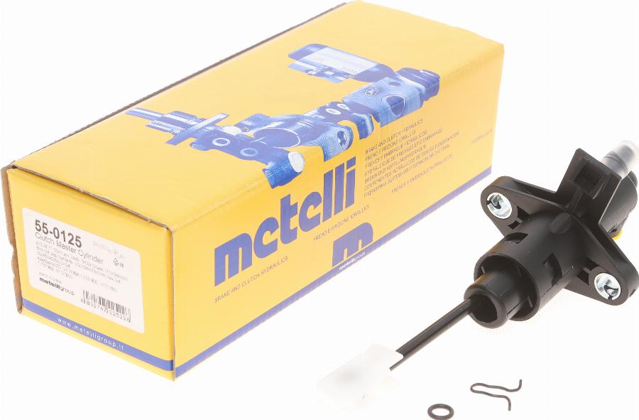 Metelli 55-0125 - Cilindro trasmettitore, Frizione www.autoricambit.com