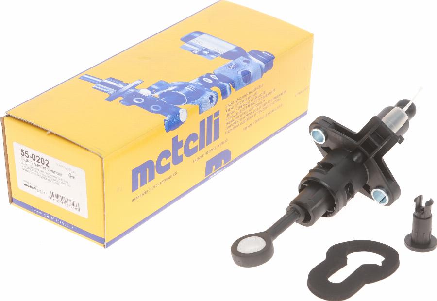 Metelli 55-0202 - Cilindro trasmettitore, Frizione www.autoricambit.com