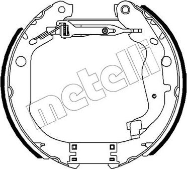 Metelli 51-0491 - Kit freno, freni a tamburo www.autoricambit.com