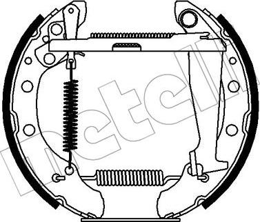 Metelli 51-0414 - Kit freno, freni a tamburo www.autoricambit.com