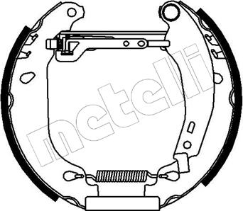 Metelli 51-0013 - Kit freno, freni a tamburo www.autoricambit.com