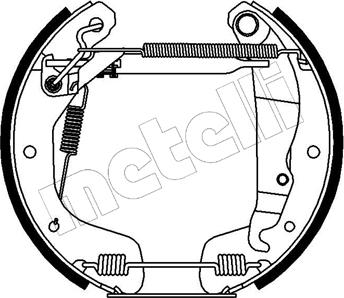 Metelli 51-0159 - Kit freno, freni a tamburo www.autoricambit.com