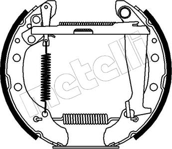 Metelli 51-0127 - Kit freno, freni a tamburo www.autoricambit.com