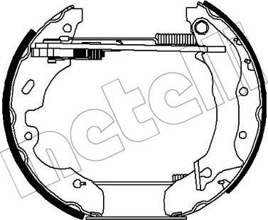 Metelli 51-0261 - Kit freno, freni a tamburo www.autoricambit.com