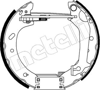 Metelli 51-0202 - Kit freno, freni a tamburo www.autoricambit.com