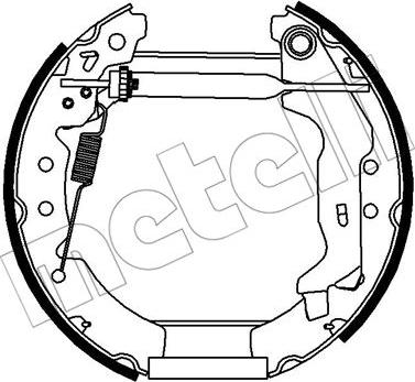 Metelli 51-0275 - Kit freno, freni a tamburo www.autoricambit.com