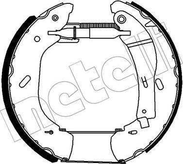 Metelli 51-0271 - Kit freno, freni a tamburo www.autoricambit.com